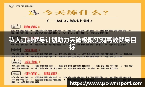 私人订制健身计划助力突破极限实现高效健身目标